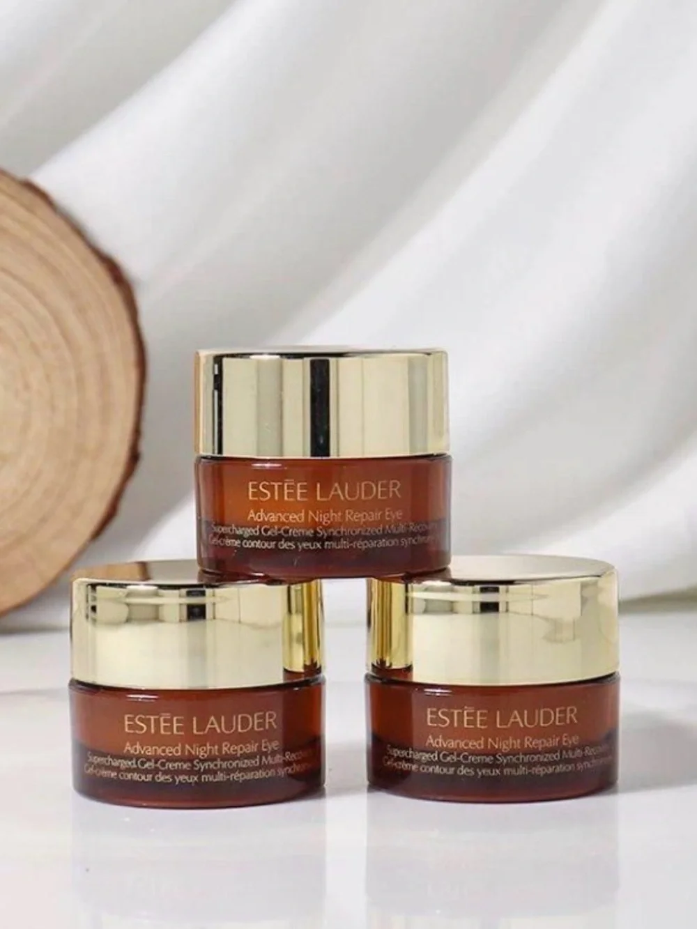 Estee Lauder Advanced Night Repair Eye Cream - Amber & Gold
